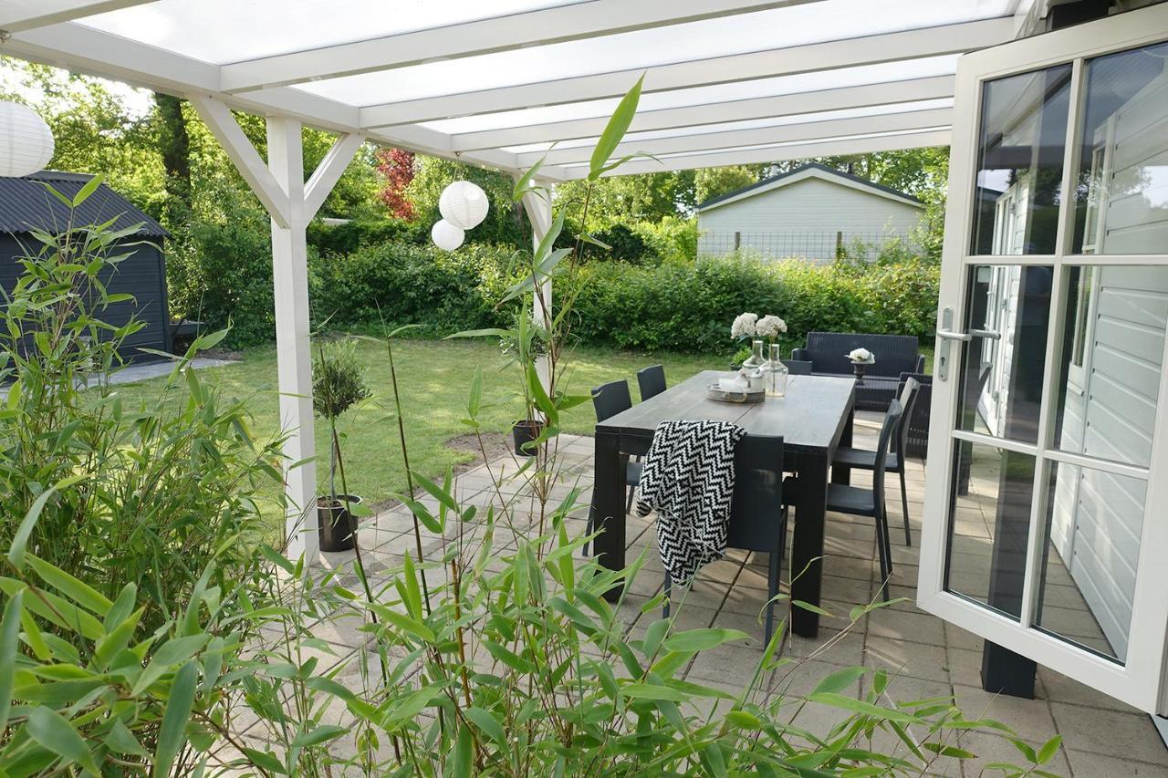 Vechtdalchalet De Berk, 5 Sterrenpark Capfun Stoetenslagh Rheezerveen Buitenkant foto