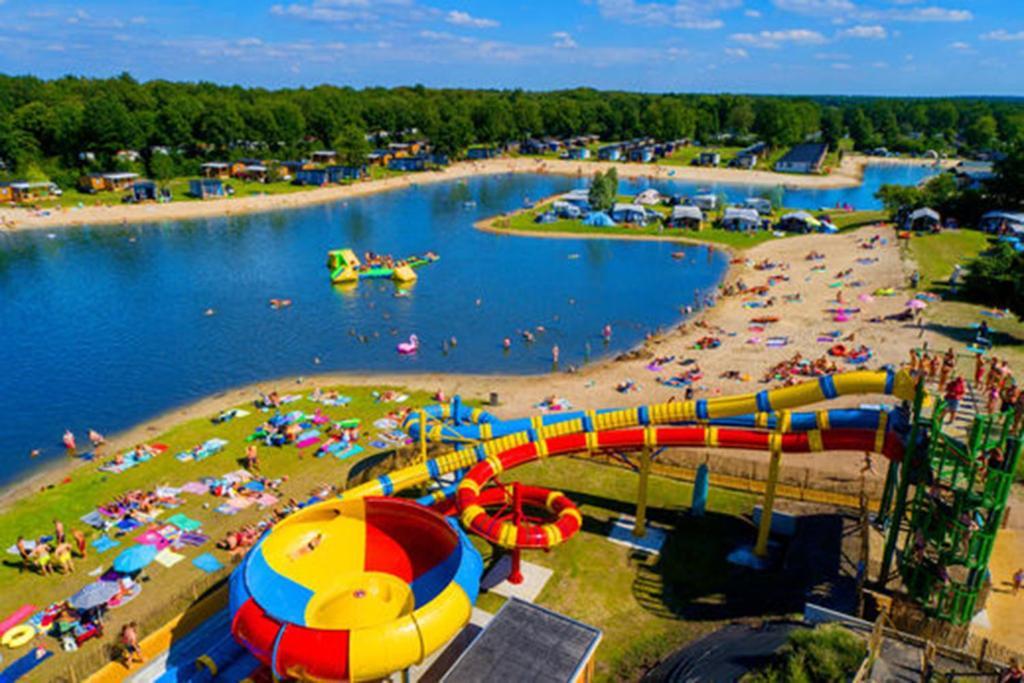 Vechtdalchalet De Berk, 5 Sterrenpark Capfun Stoetenslagh Rheezerveen Buitenkant foto