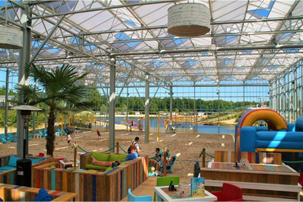 Vechtdalchalet De Berk, 5 Sterrenpark Capfun Stoetenslagh Rheezerveen Buitenkant foto